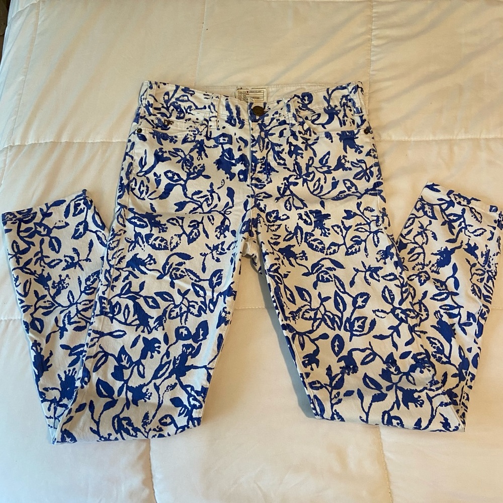 Current/Elliot Patterned Jeans